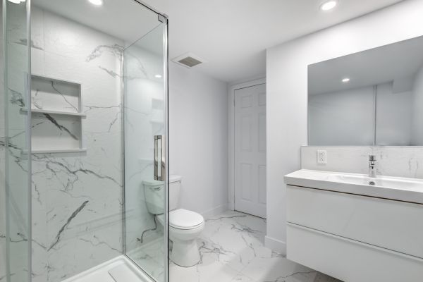 Cost of Basement Bathroom Installation in Lenexa