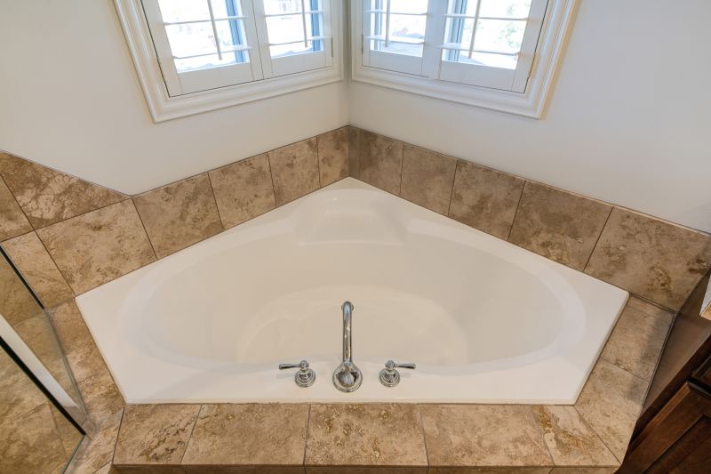Inset Bathtub with Surround